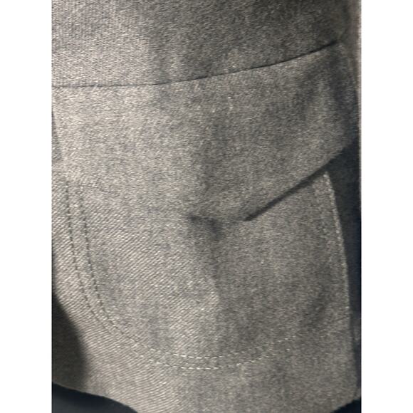 Banana Republic Women’s Military Style Gray Fitted Jacket Size 0P - Picture 8 of 16